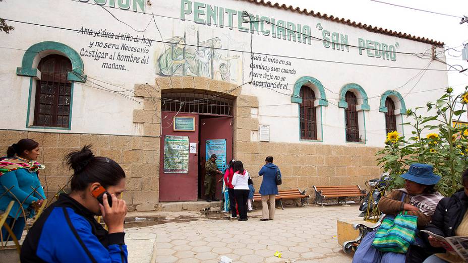 Centro Penitenciário São Pedro em Oruro, na Bolívia