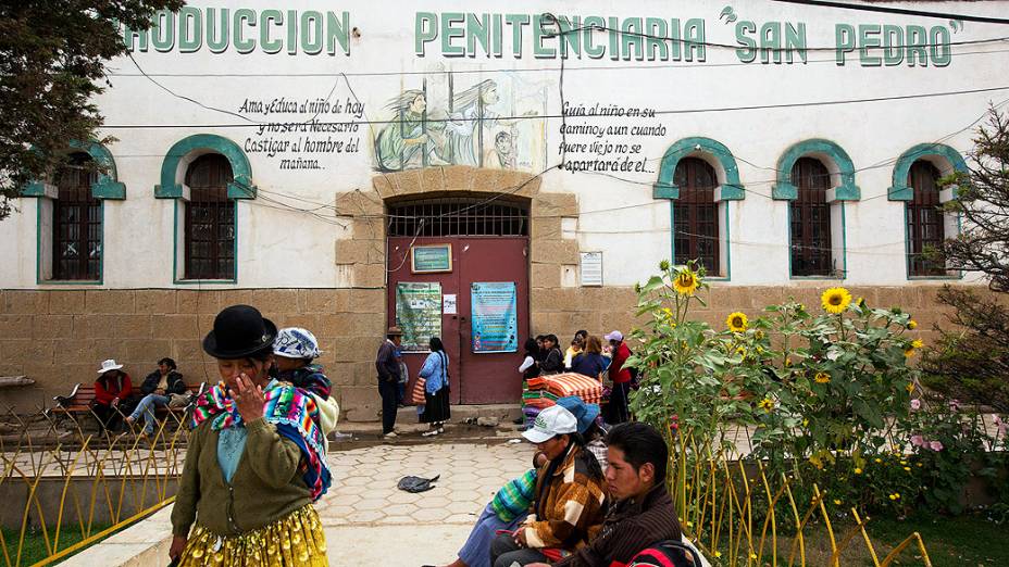 Centro Penitenciário São Pedro em Oruro, na Bolívia