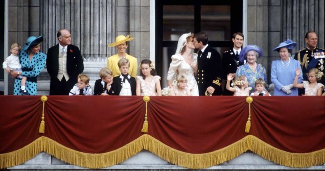 1986 - Príncipe Andrew e Sarah Ferguson