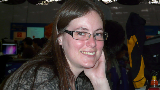 A desenvolvedora de sistemas Priscila Ribas veio á Campus Party para frequentar oficinas da área de programas e aprimorar seus conhecimentos