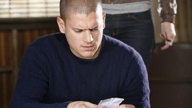 O ator Wentworth Miller em cena da série de TV Prison Break
