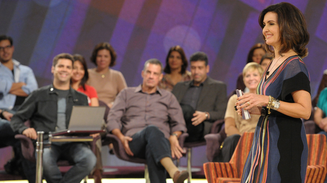 Gravação do programa "Encontro com Fátima Bernardes"