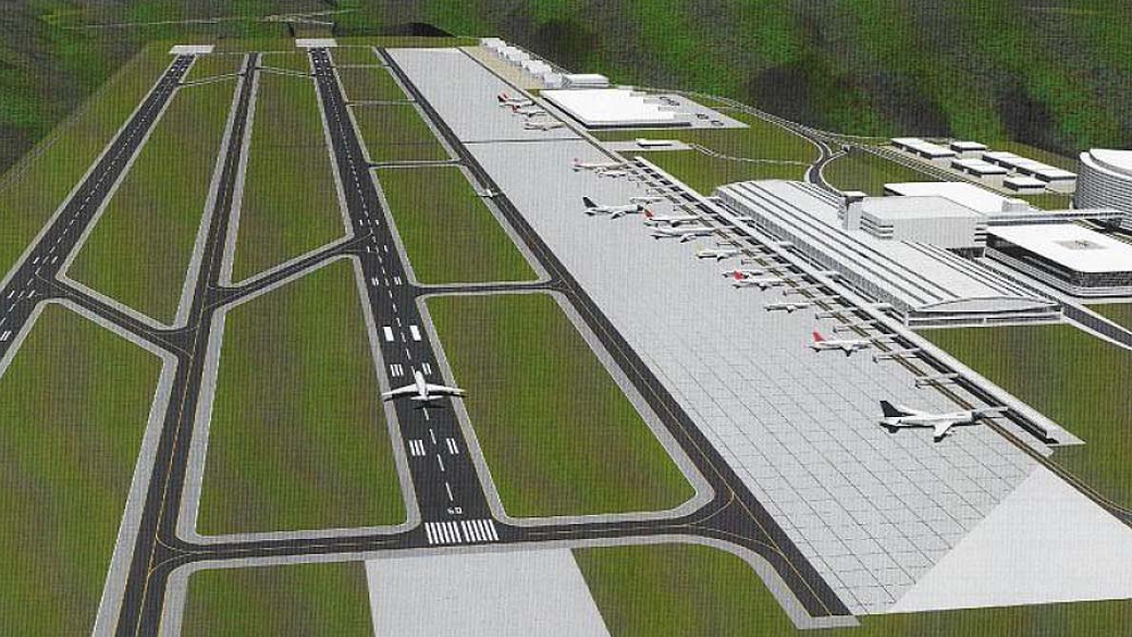 Projeto do novo aeroporto de São Paulo