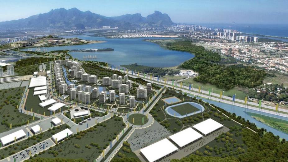O projeto do Rio-2016: Vila Olímpica e Paralímpica, na Barra da Tijuca