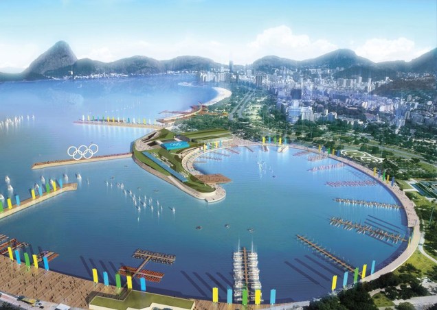 O projeto do Rio-2016: Marina da Glória, sede das provas de vela