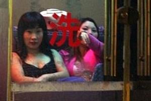 Prostitutas em Xangai, na China