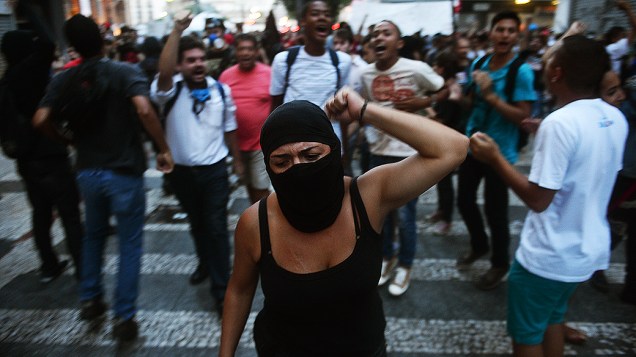 Protestos contra a Copa do Mundo em São Paulo