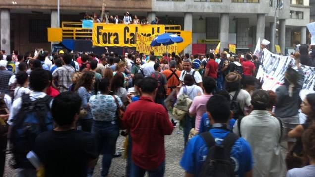 Protesto no Rio: manifestantes se concentram na Candelária para novo protesto nesta quinta (27/6)