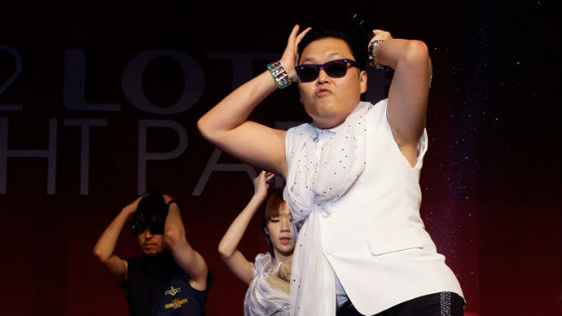 O rapper sul-coreano Psy, do hit 'Gangnam Style'