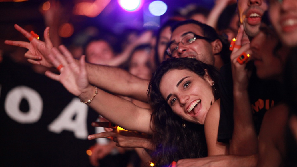 O público no último dia do Rock in Rio, em 02/10/2011