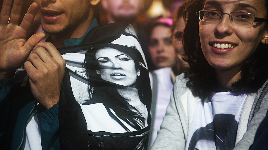 Público durante Pop Music Festival na arena Anhembi