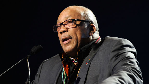 O produtor musical Quincy Jones