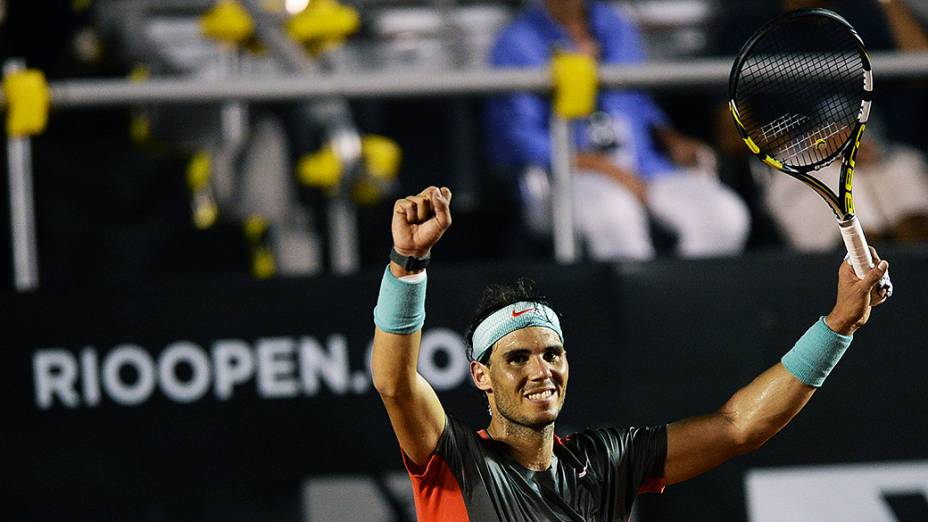 Rafael Nadal vence o ucraniano Alexandr Dolgopolov na final do Rio Open 2014