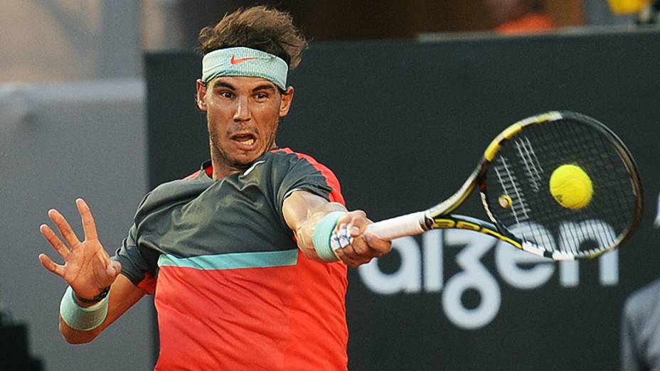 Rafael Nadal na final do Rio Open 2014