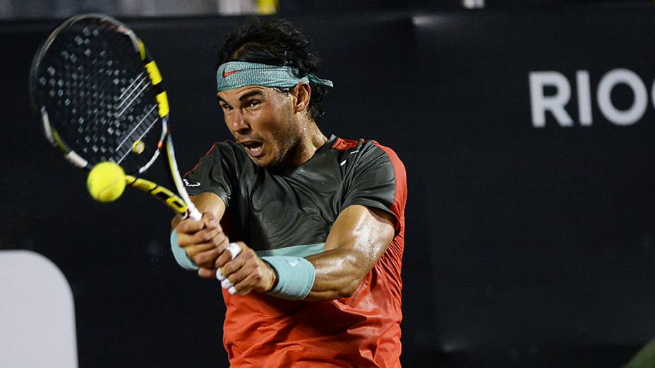 Rafael Nadal no Rio Open 2014, no Rio de Janeiro