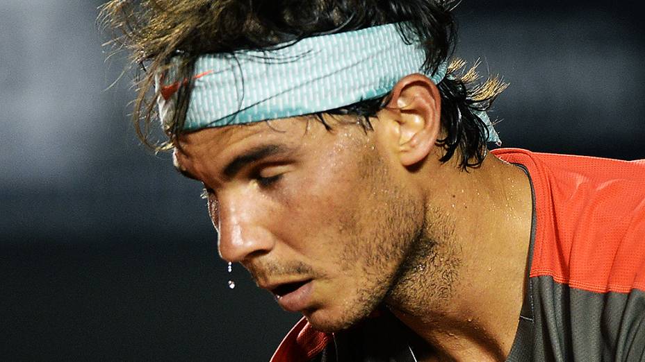 Rafael Nadal durante o Rio Open 2014, no Rio de Janeiro