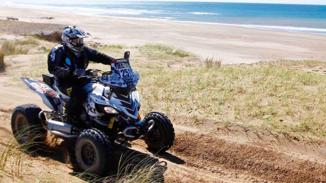 Josef Machacek, da República Tcheca, durante a primeira etapa do rali Dakar, na Argentina - 01/01/2012