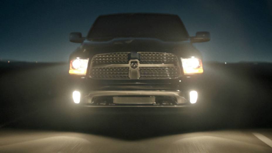 A RAM, divisão de picapes do grupo Chrysler, mostra a versão especial da versão em parceria com os estúdios Warner Bros., a Man of Steel Power Wagon, exemplar único