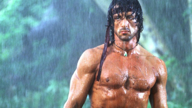 Cena do filme 'Rambo'