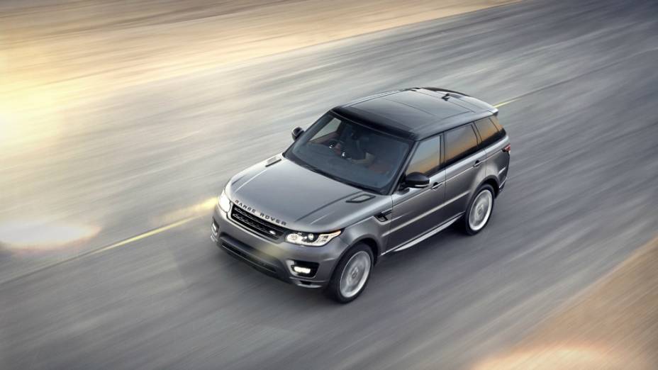 O novo Rover Sport: opções de motores V6 3.0 litros, com 258 e 292 cv, e um V8 4.4 l, com 339 cv