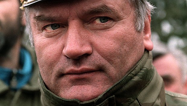 Ratko Mladic: ex-líder militar servo-bósnio e uma das figuras-chave da guerra civil da Bósnia, em 1994