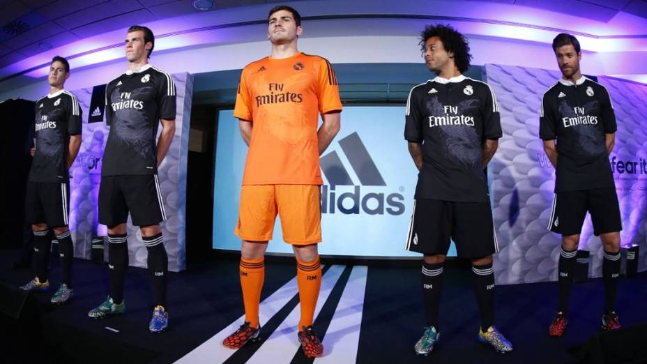 Real Madrid lança uniforme com inspiração oriental para a Liga dos Campeões de 2014/2015