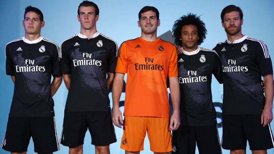 Real Madrid lança uniforme com inspiração oriental para a Liga dos Campeões de 2014/2015