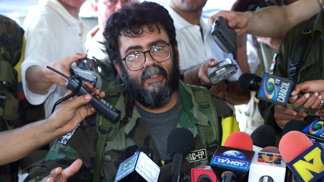 Alfonso Cano, em 2001: mais uma baixa entre os guerrilheiros