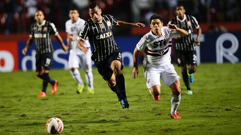 Corinthians vence o São Paulo por 2 x 1 no Morumbi na partida de ida da final da Recopa Sul-Americana