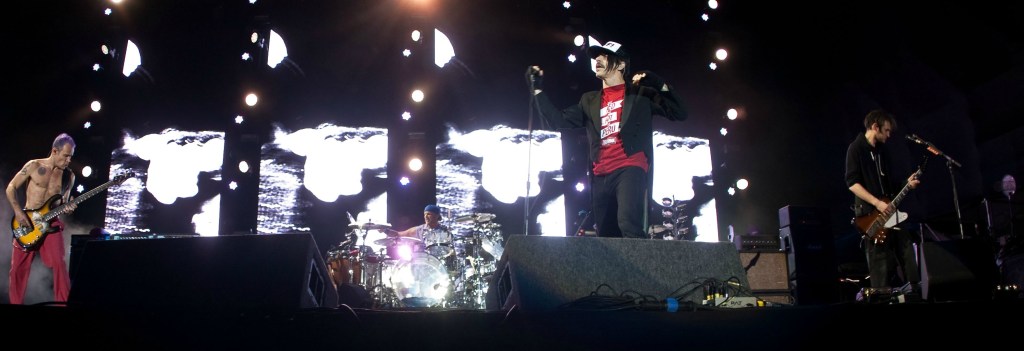Red Hot Chili Peppers apresenta o show I'm With You no Arena Anhembi