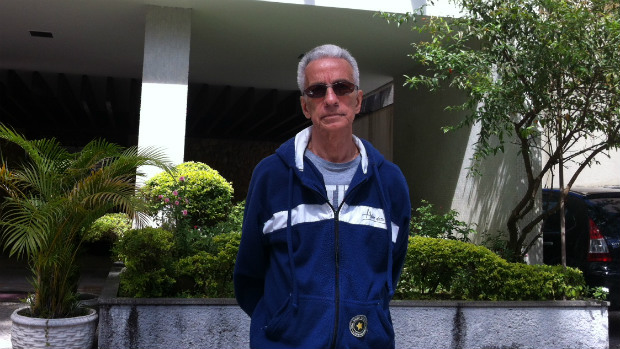 O aposentado Fernando Aguiar, 71 anos, diz que se tornou refém das manifestações