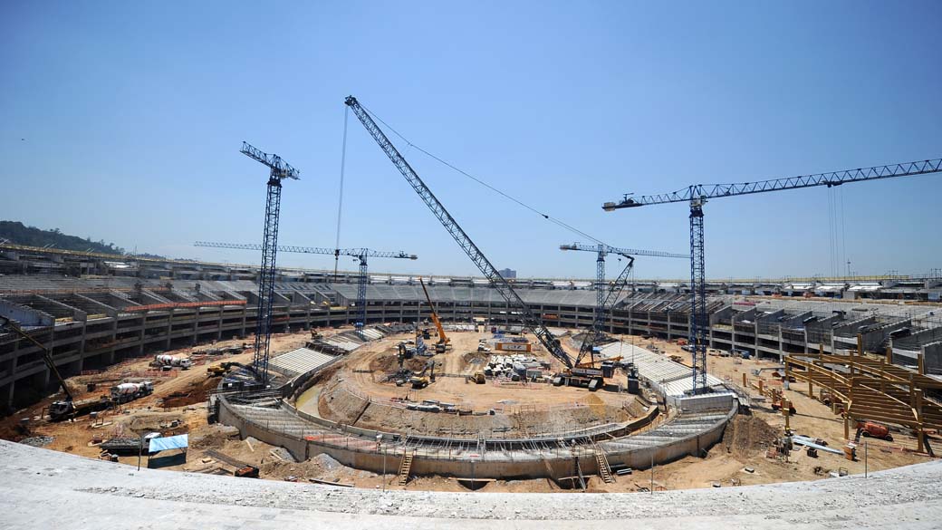 Maracanã: começa a construção de arquibancadas e camarotes do novo estádio