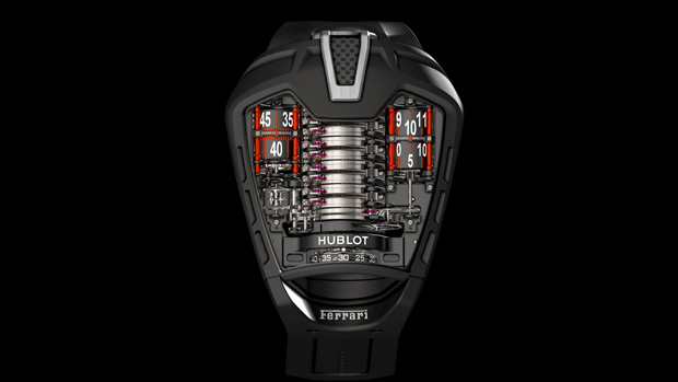 O exclusivo relógio Hublot Ferrari: só 50 unidades