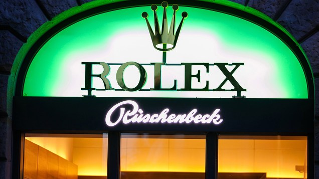 Loja da Rolex na Basileia, na Suíça