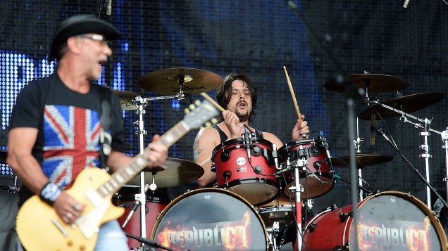Apresentação da banda República no quarto dia do Rock in Rio 2013
