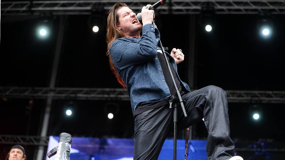 Apresentação da banda República no quarto dia do Rock in Rio 2013