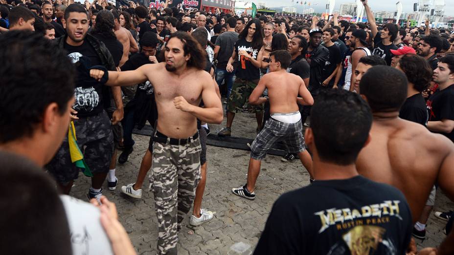 Apresentação da banda República no quarto dia do Rock in Rio 2013