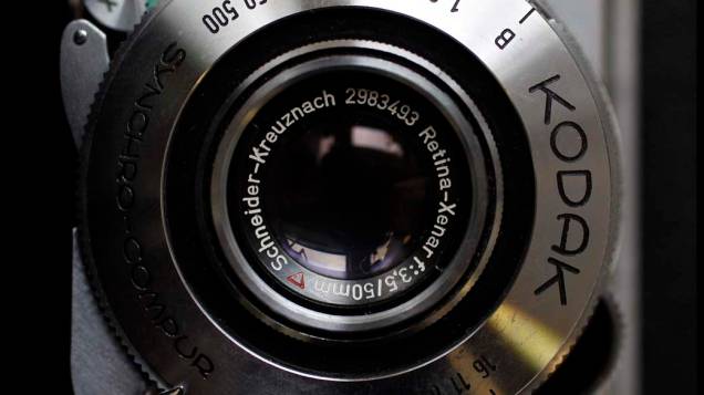 Câmera da Kodak do modelo Kodak Retina