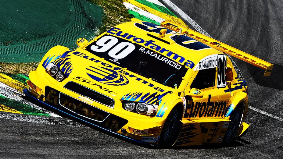 Ricardo Maurício durante a Corrida do Milhão da Stock Car, no Autódromo de Interlagos