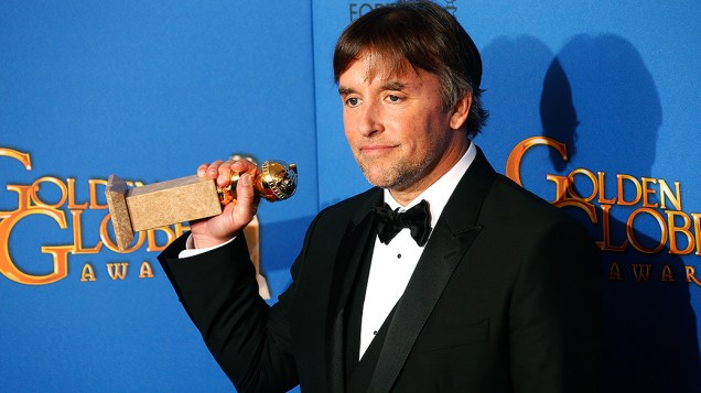 O diretor Richard Linklater durante 72ª edição do Globo de Ouro, prêmio da associação de correspondentes de Hollywood que elege os melhores do cinema e da TV, em Los Angeles, nos EUA