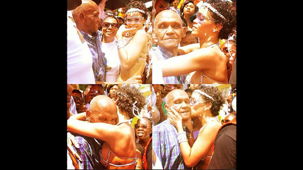 Rihanna no Carnaval de Barbados