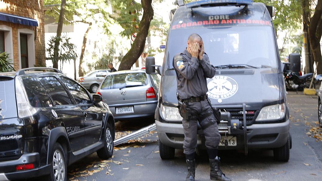 Rio: Esquadrão Antibomba foi acionado para recolher granada encontrada no Jardim Botânico