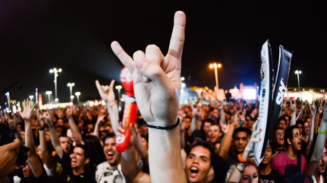 Apresentação do Rob Zombie no quarto dia do Rock in Rio 2013