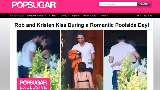 Robert Pattinson e Kristen Stewart foram flagrados se beijando em Los Angeles