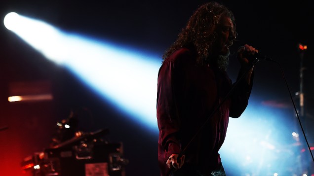 Robert Plant, um dos maiores vocalista do rock, durante o Festival Lollapalooza 2015, no Autódromo de Interlagos, em São Paulo