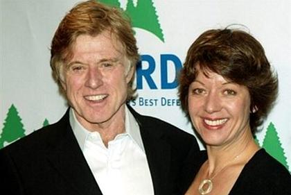 Redford e Sibylle em 2004