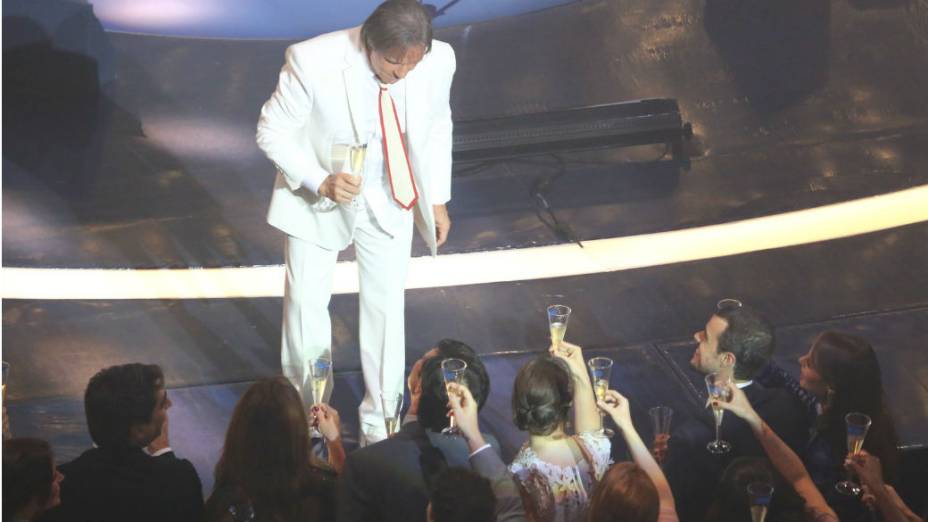 Roberto Carlos grava especial de fim de ano da Globo