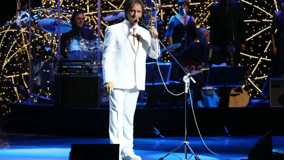 Roberto Carlos grava especial de fim de ano da Globo