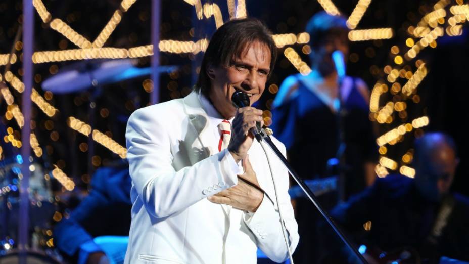 Roberto Carlos grava especial de fim de ano da Globo