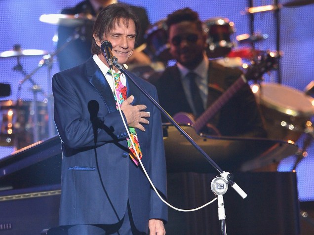 Roberto Carlos na premiação Billboard da Música Latina 2015